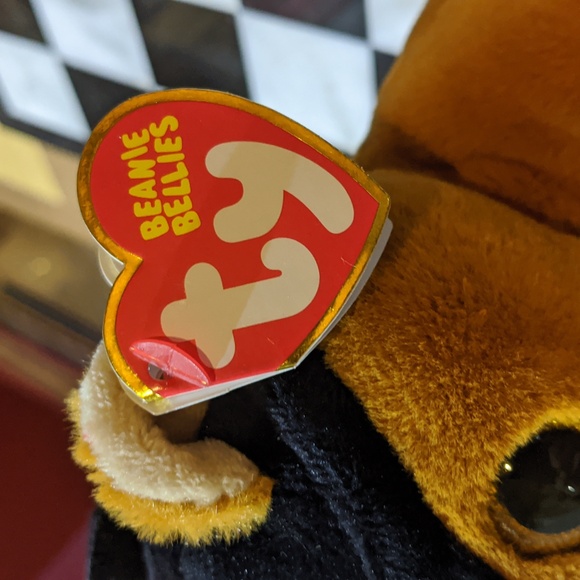 Halloween Pirate Bear (6 Inch) Plush NEW Plush Ty Beanie Baby Bellies - SCULLY - Picture 2 of 6